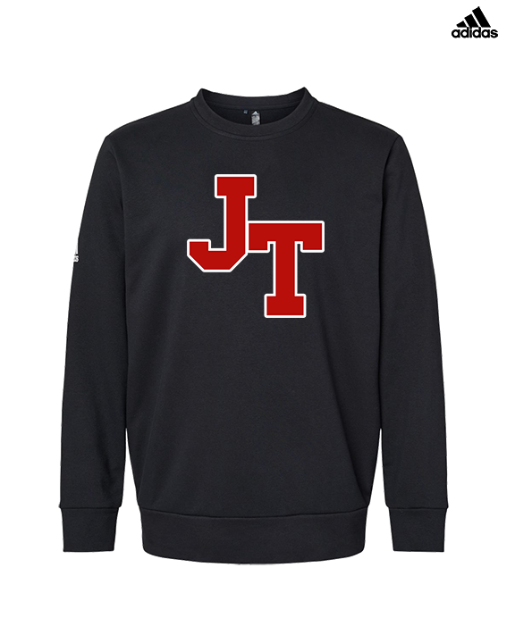 Jim Thorpe Area HS Track & Field Logo Red - Mens Adidas Crewneck