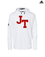 Jim Thorpe Area HS Track & Field Logo Red - Mens Adidas Hoodie