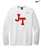 Jim Thorpe Area HS Track & Field Logo Red - Mens Nike Crewneck