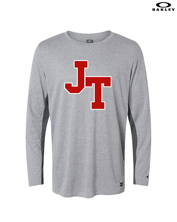 Jim Thorpe Area HS Track & Field Logo Red - Mens Oakley Longsleeve
