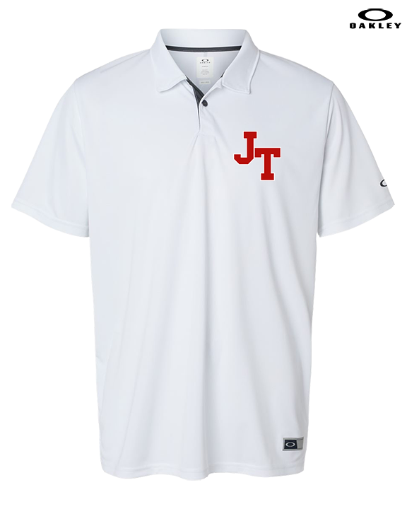 Jim Thorpe Area HS Track & Field Logo Red - Mens Oakley Polo