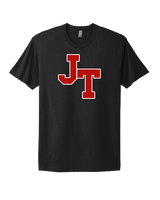Jim Thorpe Area HS Track & Field Logo Red - Mens Select Cotton T-Shirt