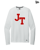 Jim Thorpe Area HS Track & Field Logo Red - New Era Performance Long Sleeve