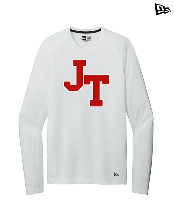 Jim Thorpe Area HS Track & Field Logo Red - New Era Performance Long Sleeve