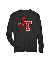 Jim Thorpe Area HS Track & Field Logo Red - Performance Longsleeve