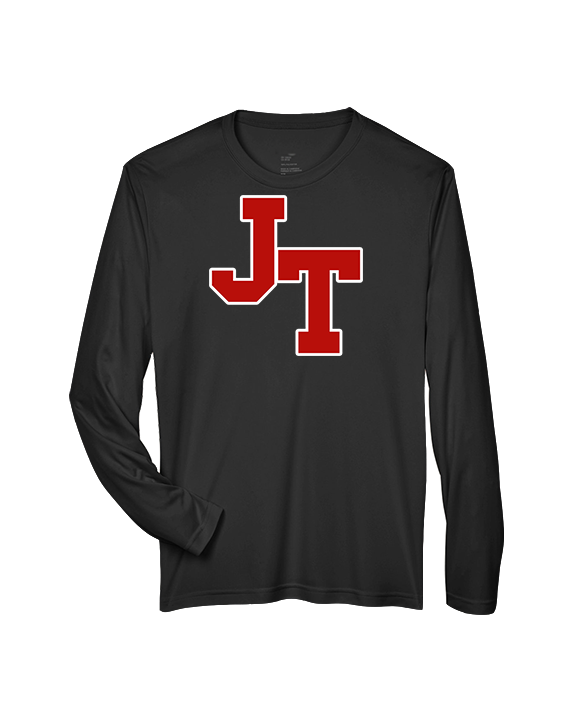 Jim Thorpe Area HS Track & Field Logo Red - Performance Longsleeve
