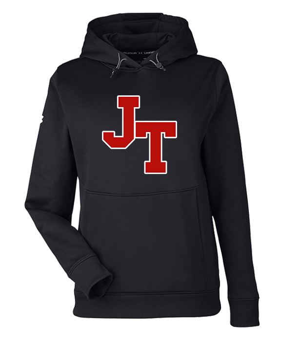 Jim Thorpe Area HS Track & Field Logo Red - Under Armour Ladies Storm Fleece