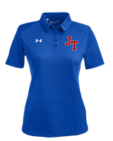 Jim Thorpe Area HS Track & Field Logo Red - Under Armour Ladies Tech Polo