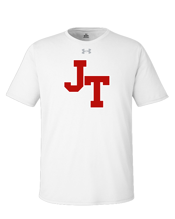 Jim Thorpe Area HS Track & Field Logo Red - Under Armour Mens Team Tech T-Shirt
