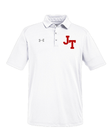 Jim Thorpe Area HS Track & Field Logo Red - Under Armour Mens Tech Polo