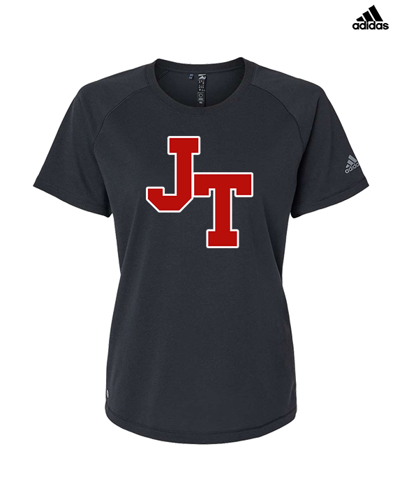 Jim Thorpe Area HS Track & Field Logo Red - Womens Adidas Performance Shirt