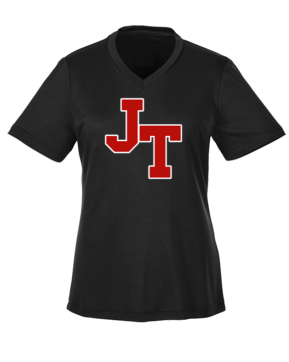 Jim Thorpe Area HS Track & Field Logo Red - Womens Performance Shirt