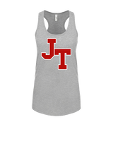 Jim Thorpe Area HS Track & Field Logo Red - Womens Tank Top