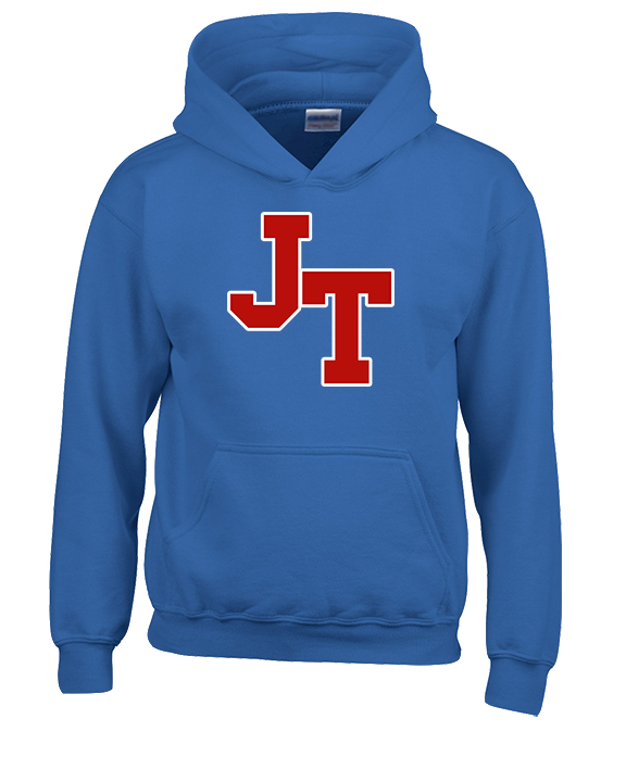 Jim Thorpe Area HS Track & Field Logo Red - Youth Hoodie