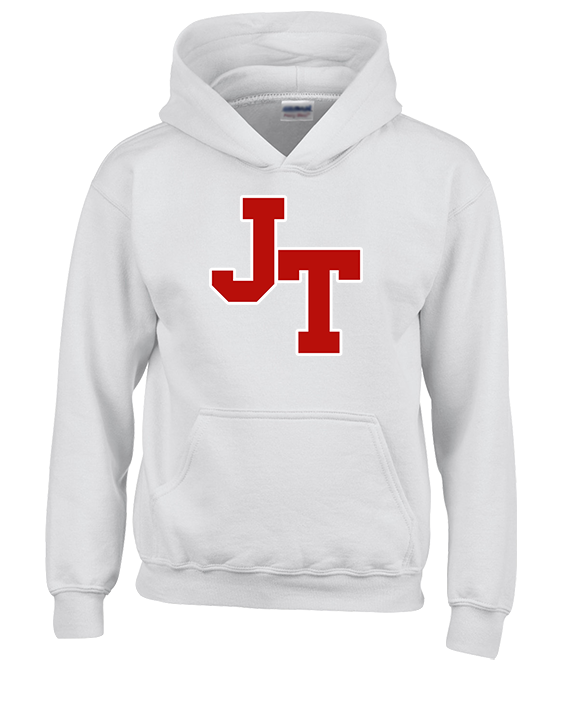 Jim Thorpe Area HS Track & Field Logo Red - Youth Hoodie