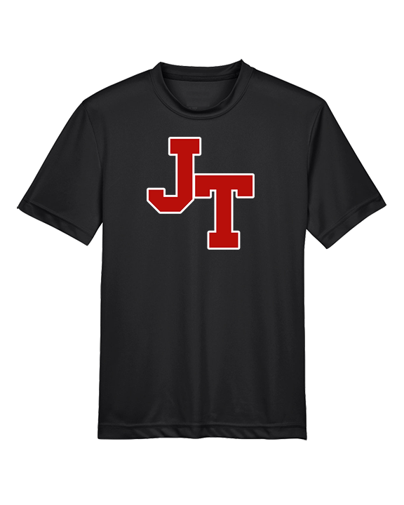 Jim Thorpe Area HS Track & Field Logo Red - Youth Performance Shirt