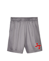 Jim Thorpe Area HS Track & Field Logo Red - Youth Training Shorts