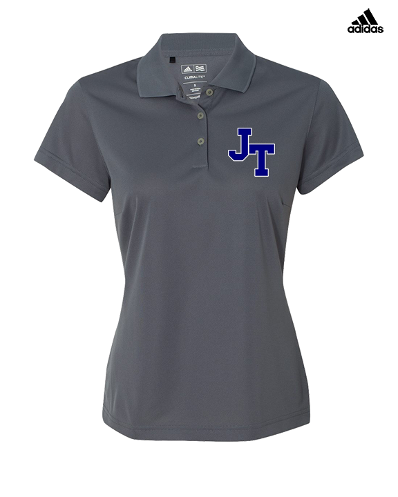 Jim Thorpe Area HS Track & Field Logo Blue - Adidas Womens Polo