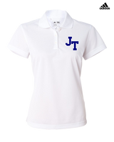 Jim Thorpe Area HS Track & Field Logo Blue - Adidas Womens Polo