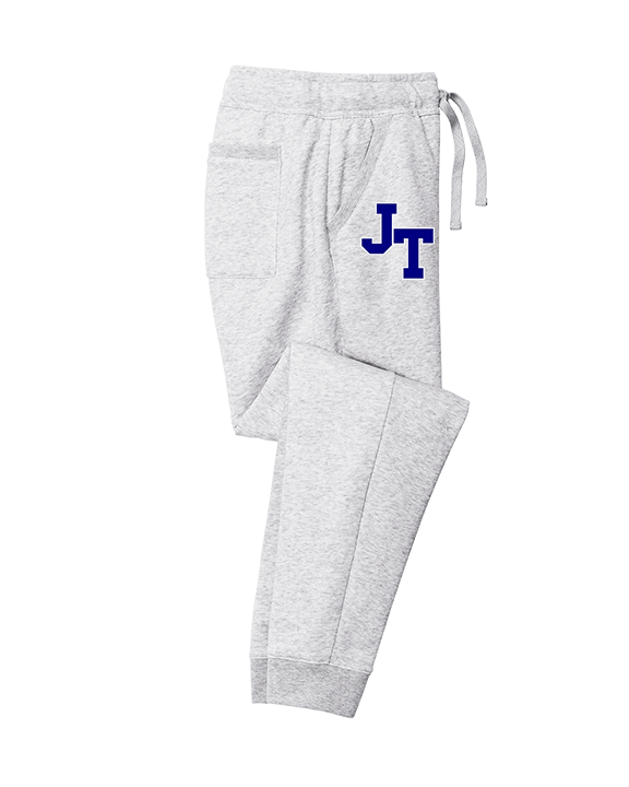 Jim Thorpe Area HS Track & Field Logo Blue - Cotton Joggers