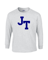 Jim Thorpe Area HS Track & Field Logo Blue - Cotton Longsleeve