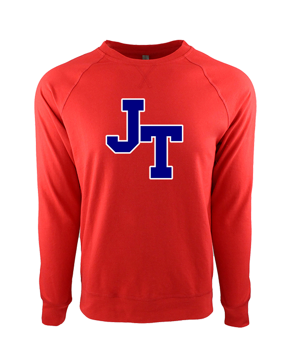 Jim Thorpe Area HS Track & Field Logo Blue - Crewneck Sweatshirt