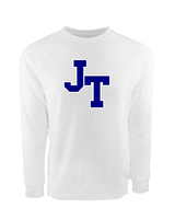 Jim Thorpe Area HS Track & Field Logo Blue - Crewneck Sweatshirt