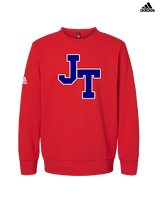 Jim Thorpe Area HS Track & Field Logo Blue - Mens Adidas Crewneck