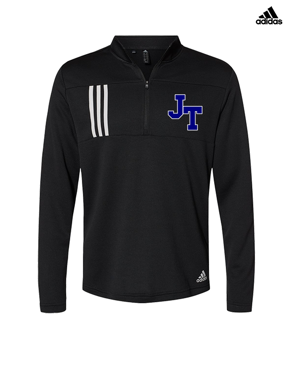Jim Thorpe Area HS Track & Field Logo Blue - Mens Adidas Quarter Zip
