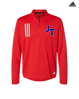 Jim Thorpe Area HS Track & Field Logo Blue - Mens Adidas Quarter Zip