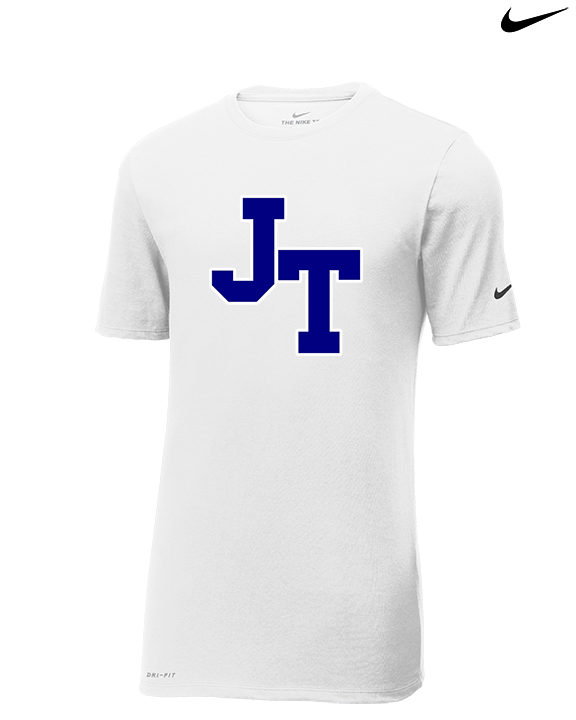 Jim Thorpe Area HS Track & Field Logo Blue - Mens Nike Cotton Poly Tee
