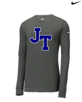 Jim Thorpe Area HS Track & Field Logo Blue - Mens Nike Longsleeve