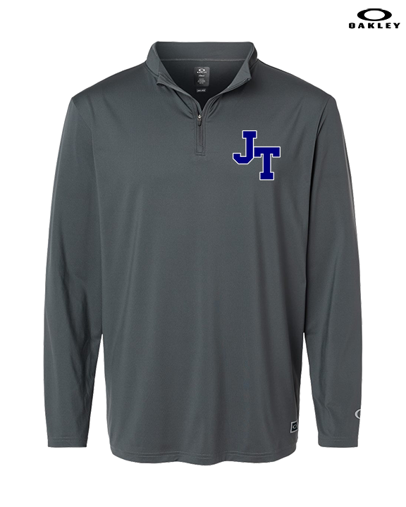Jim Thorpe Area HS Track & Field Logo Blue - Mens Oakley Quarter Zip