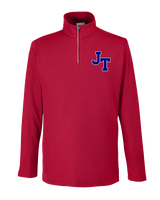 Jim Thorpe Area HS Track & Field Logo Blue - Mens Quarter Zip
