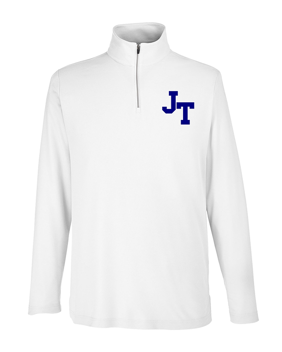 Jim Thorpe Area HS Track & Field Logo Blue - Mens Quarter Zip