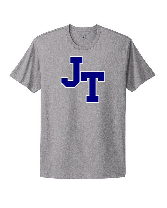 Jim Thorpe Area HS Track & Field Logo Blue - Mens Select Cotton T-Shirt