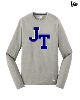 Jim Thorpe Area HS Track & Field Logo Blue - New Era Performance Long Sleeve