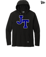 Jim Thorpe Area HS Track & Field Logo Blue - New Era Tri-Blend Hoodie
