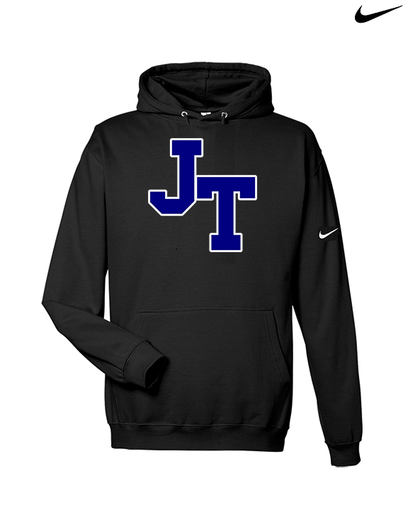 Jim Thorpe Area HS Track & Field Logo Blue - Nike Club Fleece Hoodie
