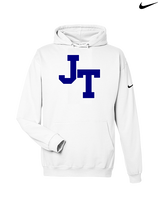 Jim Thorpe Area HS Track & Field Logo Blue - Nike Club Fleece Hoodie