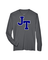 Jim Thorpe Area HS Track & Field Logo Blue - Performance Longsleeve