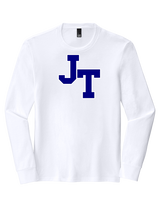 Jim Thorpe Area HS Track & Field Logo Blue - Tri-Blend Long Sleeve