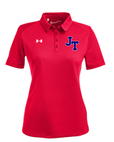 Jim Thorpe Area HS Track & Field Logo Blue - Under Armour Ladies Tech Polo