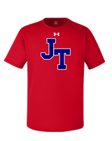 Jim Thorpe Area HS Track & Field Logo Blue - Under Armour Mens Team Tech T-Shirt
