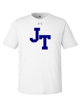 Jim Thorpe Area HS Track & Field Logo Blue - Under Armour Mens Team Tech T-Shirt