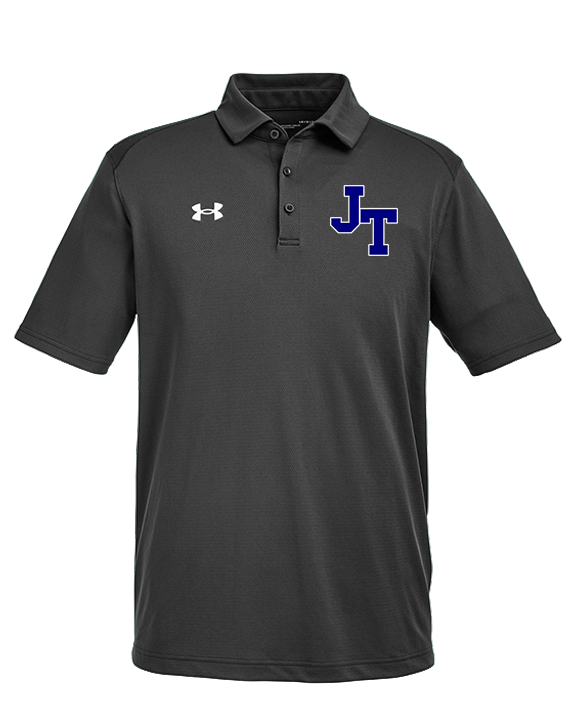 Jim Thorpe Area HS Track & Field Logo Blue - Under Armour Mens Tech Polo