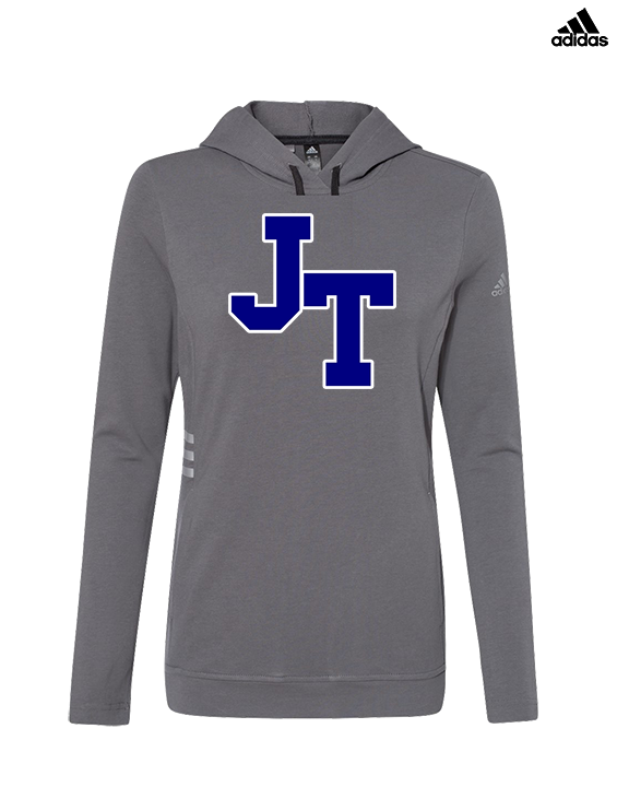 Jim Thorpe Area HS Track & Field Logo Blue - Womens Adidas Hoodie
