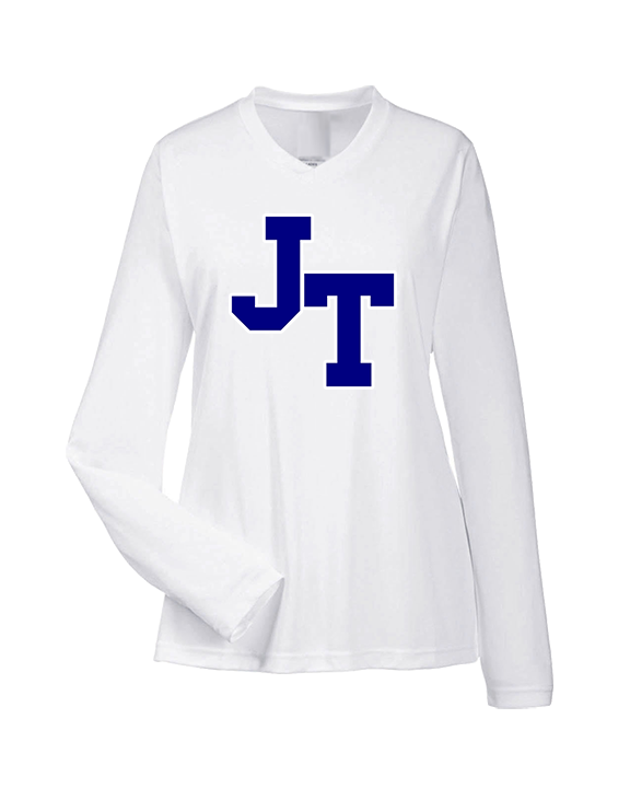 Jim Thorpe Area HS Track & Field Logo Blue - Womens Performance Longsleeve