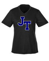 Jim Thorpe Area HS Track & Field Logo Blue - Womens Performance Shirt