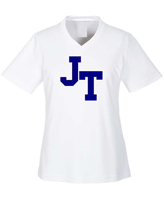 Jim Thorpe Area HS Track & Field Logo Blue - Womens Performance Shirt
